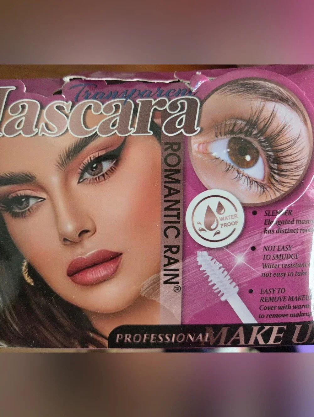 Transparent Mascara - Pink